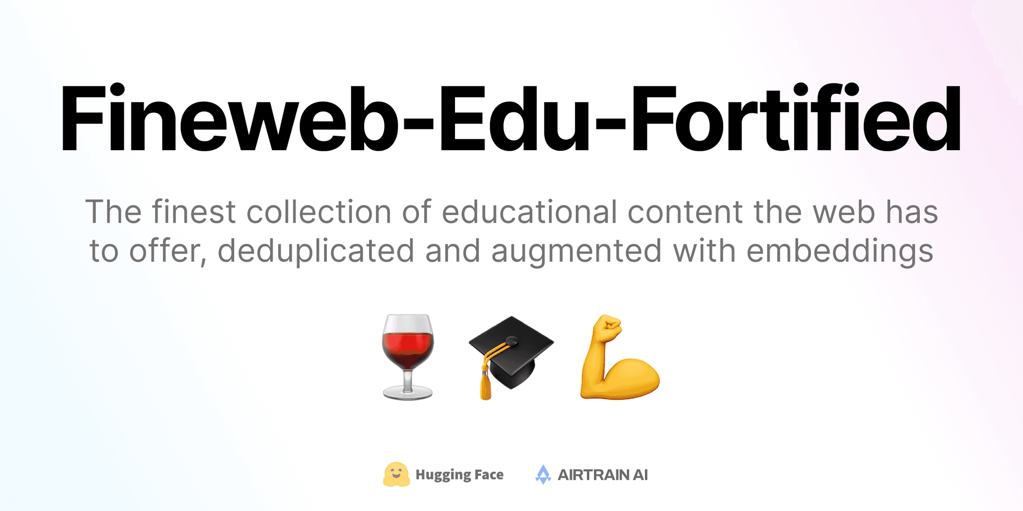 Introducing Fineweb-Edu-Fortified, an open dataset of high-quality educational web content